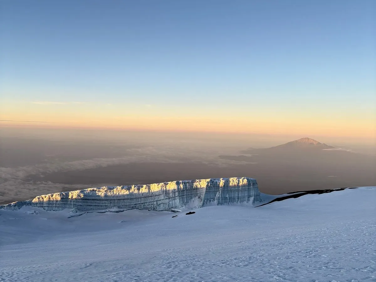 Mount Kilimanjaro view from Tanzania